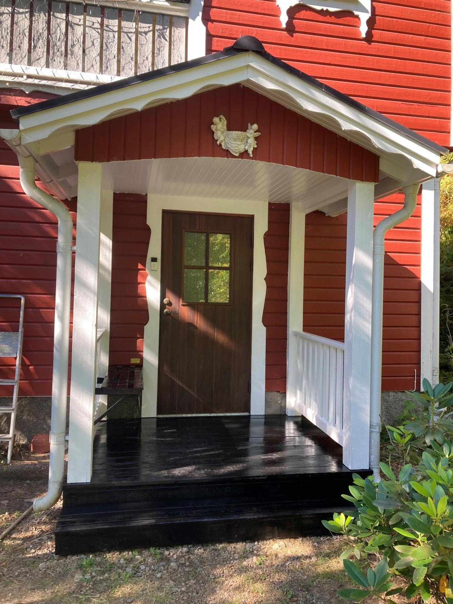 Charmig Villa Med Bastu Och Snabbt Wifi Långav Esterno foto