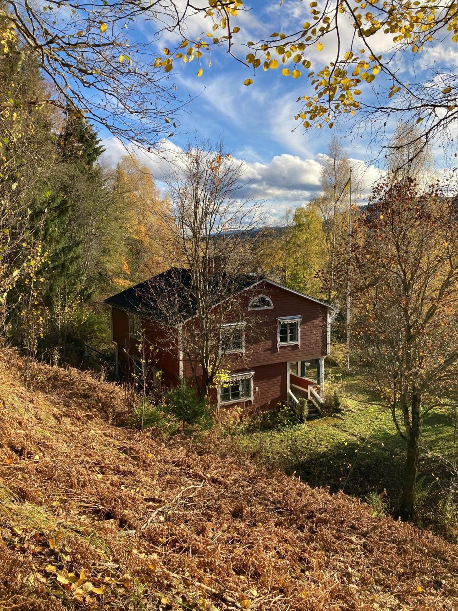 Charmig Villa Med Bastu Och Snabbt Wifi Långav Esterno foto